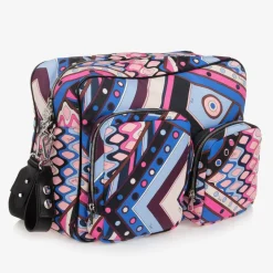 PUCCI Blue Vivara Print Changing Bag (38cm) Hot