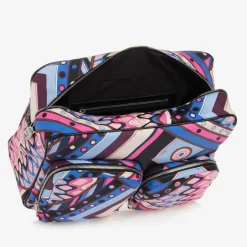 PUCCI Blue Vivara Print Changing Bag (38cm) Hot