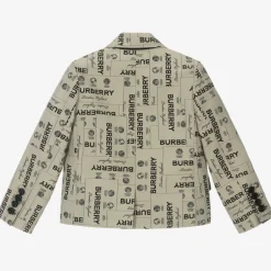 Burberry Boys Archive Beige Twill Blazer ArchiveBeigeW23 Hot