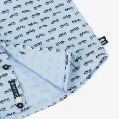 Boboli Boys Beige & Blue Needlecord Trouser Set New