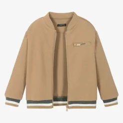 Mayoral Boys Beige Bomber Jacket Clearance