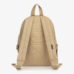 Ralph Lauren Boys Beige Canvas Polo Bear Backpack (37cm)