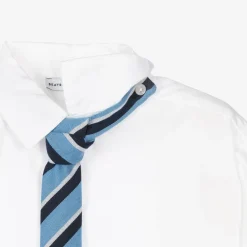 Beatrice amp; George Boys Beige Cotton & Linen Suit Clearance