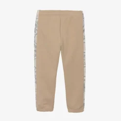 Versace Boys Beige Cotton Barocco Joggers Best