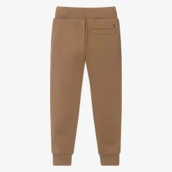 Tommy Hilfiger Boys Beige Cotton Joggers