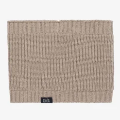 Mayoral Boys Beige Cotton Knit Snood