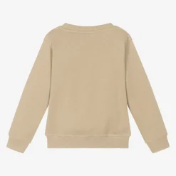 HUGO Boys Beige Cotton Sweatshirt Online