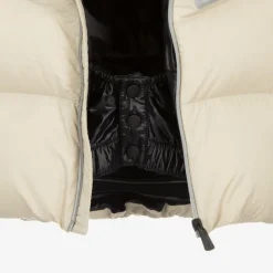 Moncler Enfant Boys Beige Down Padded Mandres Ski Jacket