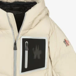 Moncler Enfant Boys Beige Down Padded Mandres Ski Jacket