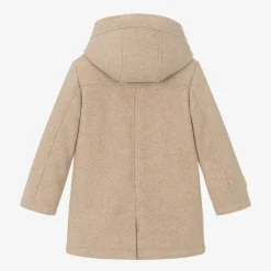 Mayoral Boys Beige Felted Duffle Coat Clearance