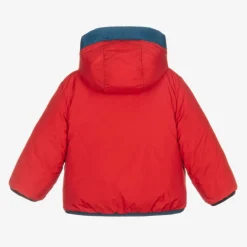 Moncler Enfant Boys Beige Fleece & Down Reversible Jacket Best