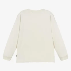 Molo Boys Beige Organic Cotton UFO Top Online