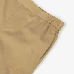 Burberry Boys Beige Twill Trousers Outlet