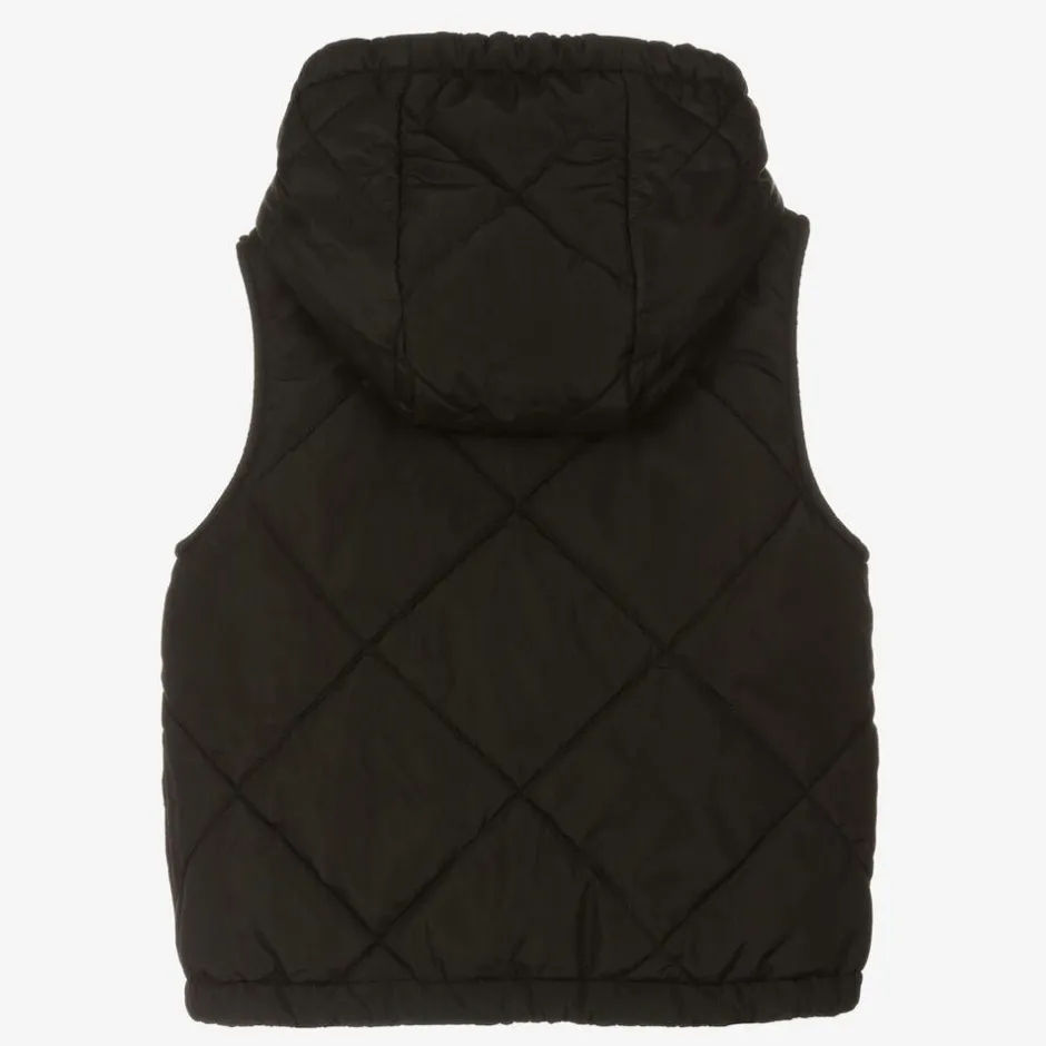 Burberry Boys Beige Vintage Check Reversible Gilet ArchiveBeige Outlet