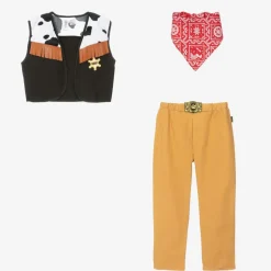 Souza Boys Black & Beige Sheriff Costume Outlet