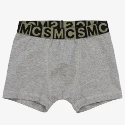 Stella McCartney Kids Boys Black & Grey Boxer Shorts (2 Pack) Clearance