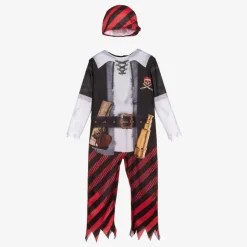 Dress Up by Design Boys Black & Red Pirate Costume Discount