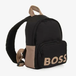 BOSS Boys Black Backpack (25cm) Hot