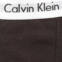 Calvin Klein Boys Black Cotton Boxer Briefs (Pack of 2)