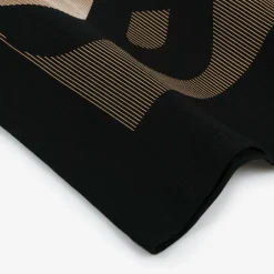 BOSS Boys Black Cotton Double B T-Shirt