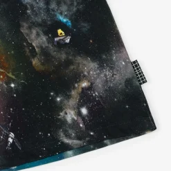 Molo Boys Black Cotton Galaxy T-Shirt Sale