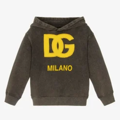 Dolce amp; Gabbana Boys Black Cotton Hoodie Best