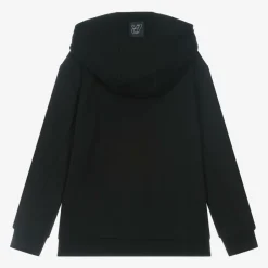 Mayoral Nukutavake Boys Black Cotton Racing Car Hoodie