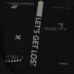 iDO Junior Boys Black Cotton Tracksuit Hot