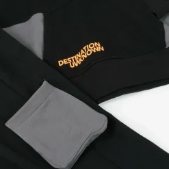 iDO Junior Boys Black Cotton Tracksuit Hot