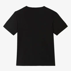 Dolce amp; Gabbana Boys Black Cotton T-Shirt