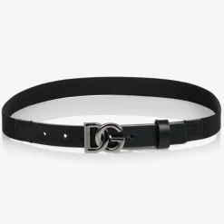 Dolce amp; Gabbana Boys Black DG Belt Hot