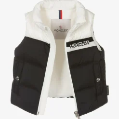 Moncler Enfant Boys Black Down Padded Gilet Best