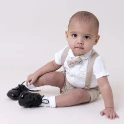 Early Days Boys Black First Walker Shoes Discount