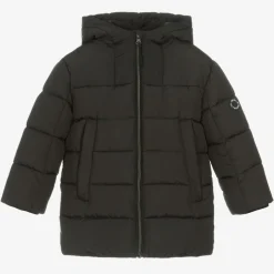 Mayoral Boys Black Hooded Puffer Coat Sale