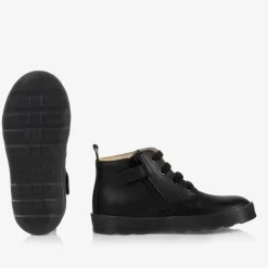 Falcotto by Naturino Boys Black Leather Ankle Boots Best