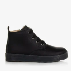 Falcotto by Naturino Boys Black Leather Ankle Boots Best