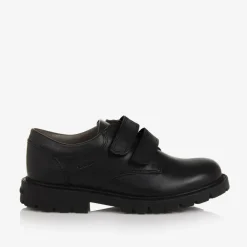 Geox Boys Black Leather Shoes Best