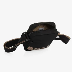 BOSS Boys Black Messenger Bag (19cm) Hot