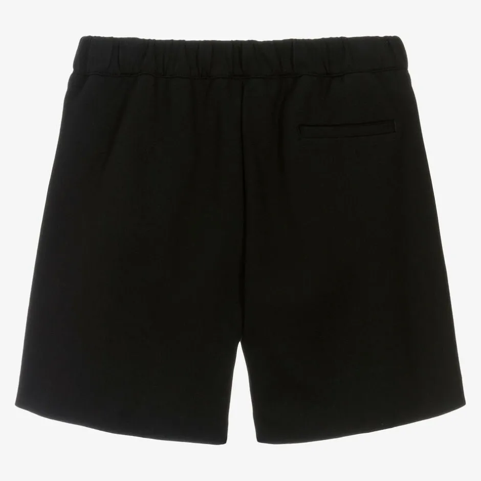 Versace Boys Black Milano Jersey Shorts Sale
