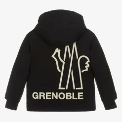 Moncler Enfant Boys Black Moriond Ski Jacket Online