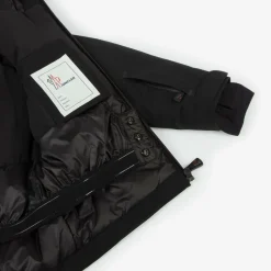 Moncler Enfant Boys Black Moriond Ski Jacket Online