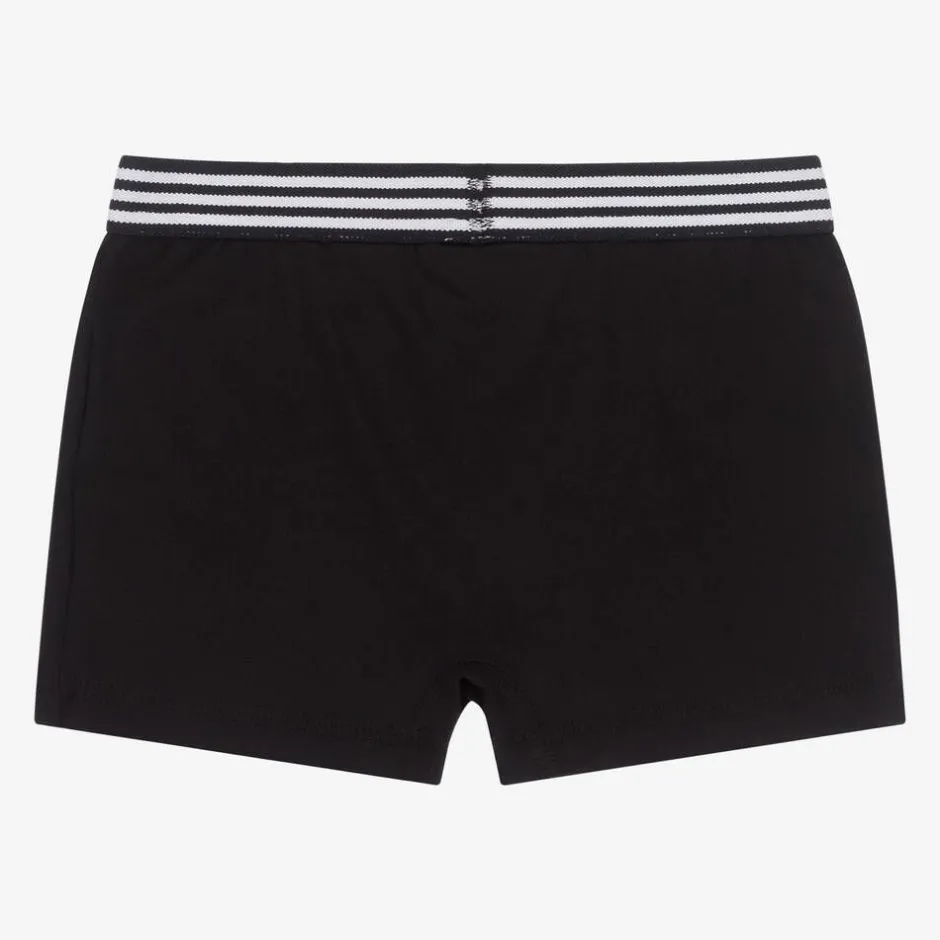 Childrensalon Essentials Boys Black Organic Boxer Briefs (5 Pack) Discount