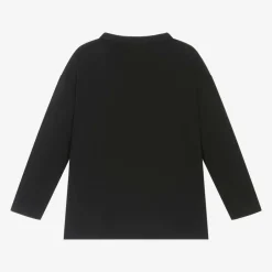 Timberland Boys Black Organic Cotton Top Discount