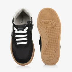 Mayoral Boys Black Suede Leather Trainers Clearance