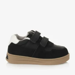 Mayoral Boys Black Suede Leather Trainers Discount