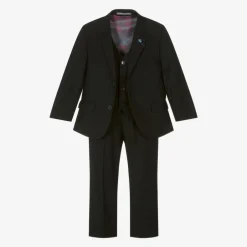 House of Cavani Boys Black Suit Sale