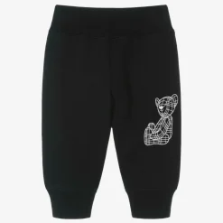 Burberry Boys Black Thomas Bear Joggers Sale