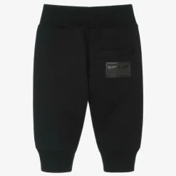 Burberry Boys Black Thomas Bear Joggers Sale