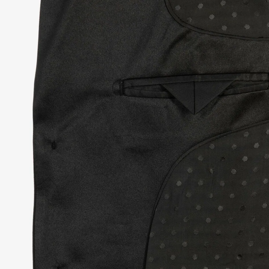 Romano Boys Black Tuxedo Suit Clearance