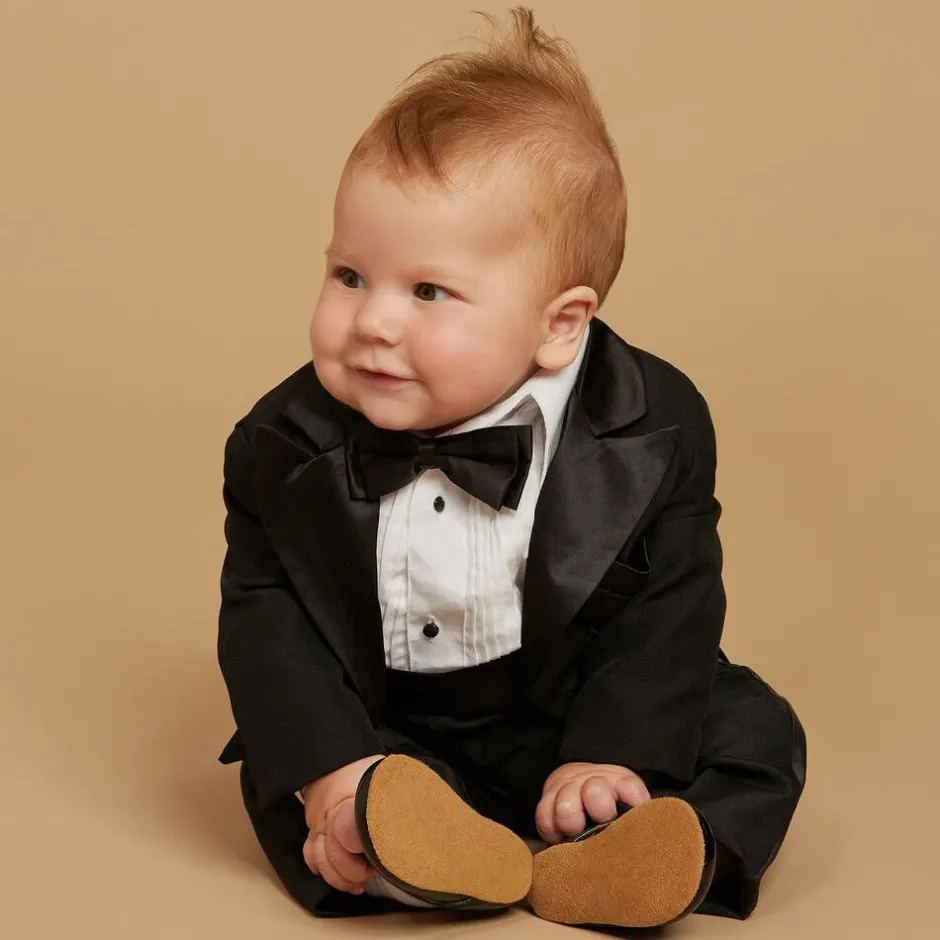 Beau KiD Boys Black Tuxedo Suit Clearance